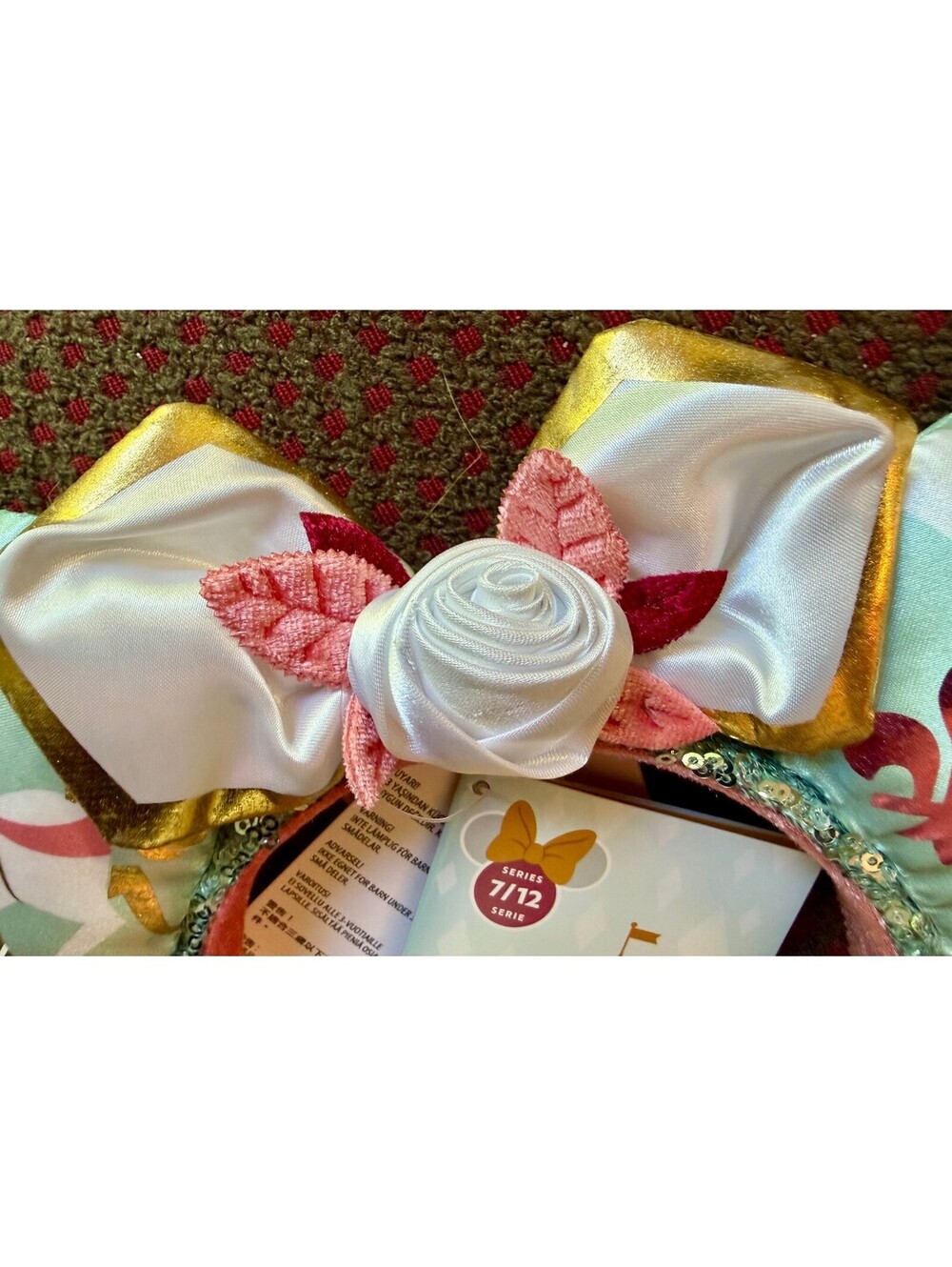 Loungefly Minnie Main Attraction King Arthur Carrousel Backpack + Ears SET NWT - Picture 14 of 14